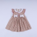 geometric-smocked-dress-in-red-floral-white-neck-for-girl---bb3219